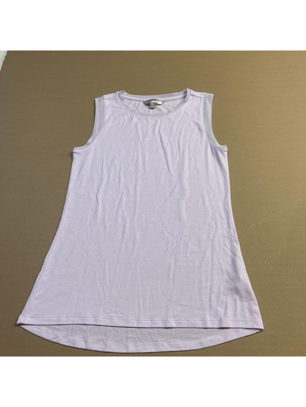 Athleta Tank Top Womens’s S Lilac Purple Crew Neck Sleeveless Basic Lightweight